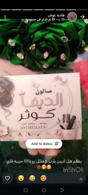 صورة من الصالون