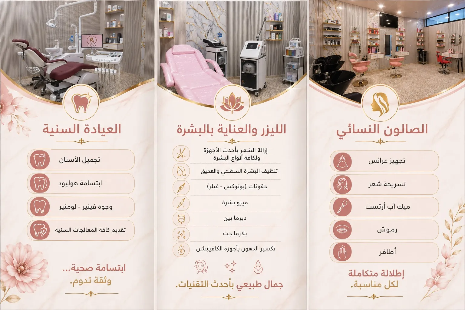 صورة من الصالون