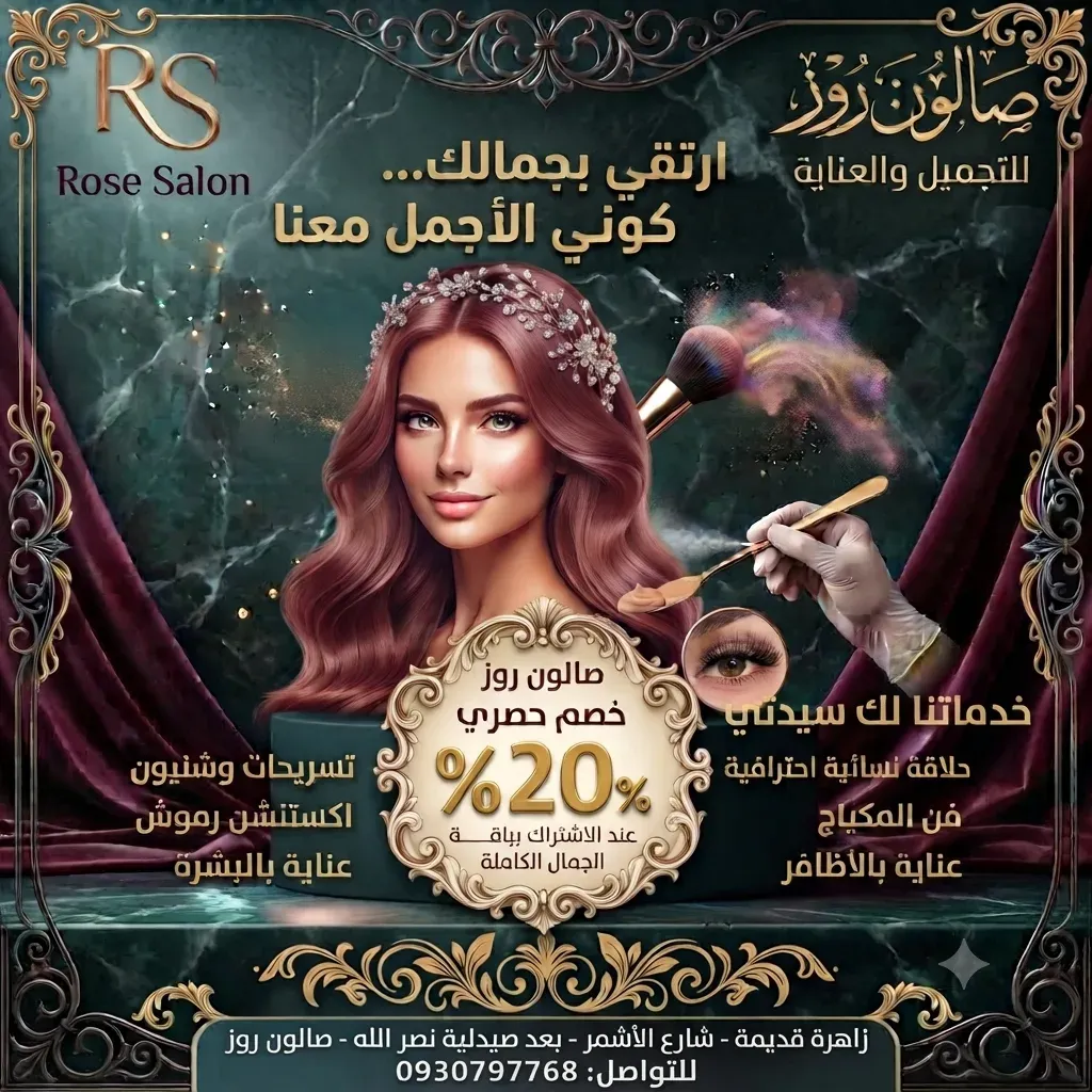 صورة من الصالون