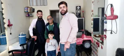 صورة من الصالون