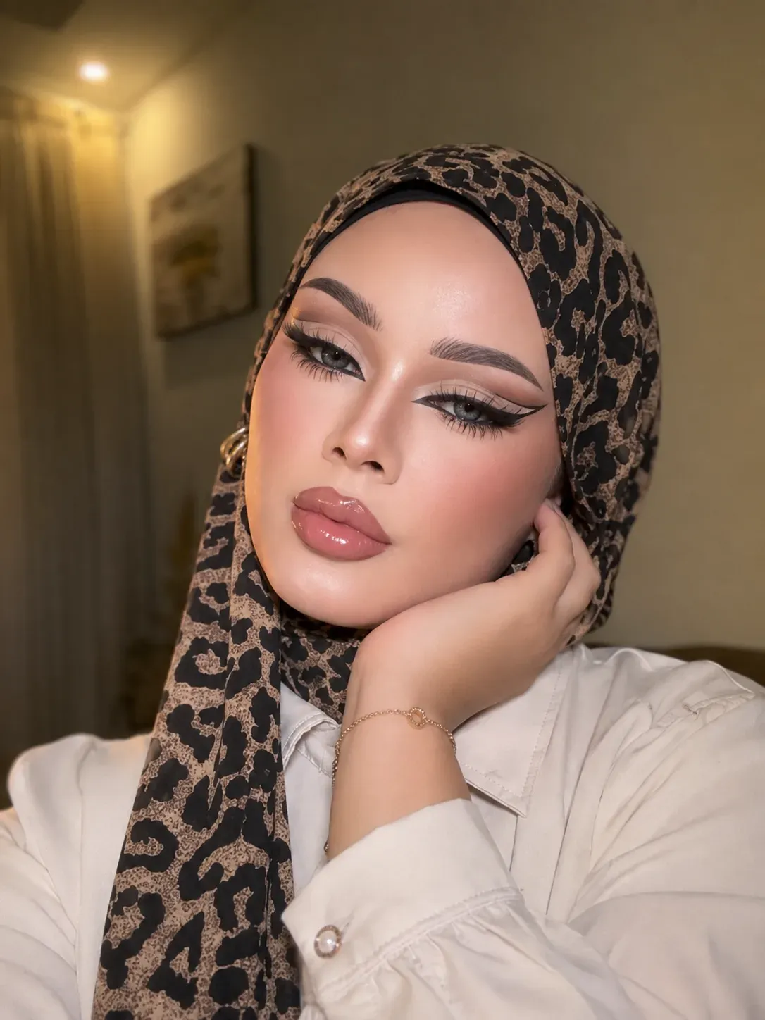 صورة من صالون غزل في حماة