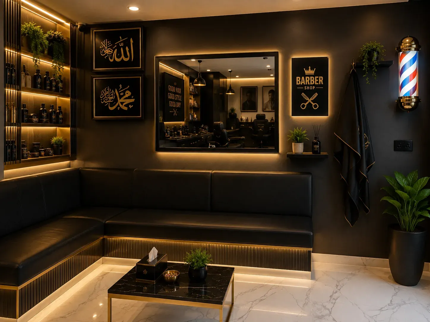 صورة من صالون صالون شنب ستايل في إدلب
