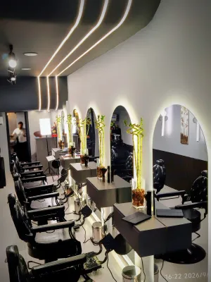صورة من صالون Shanab salon في دمشق